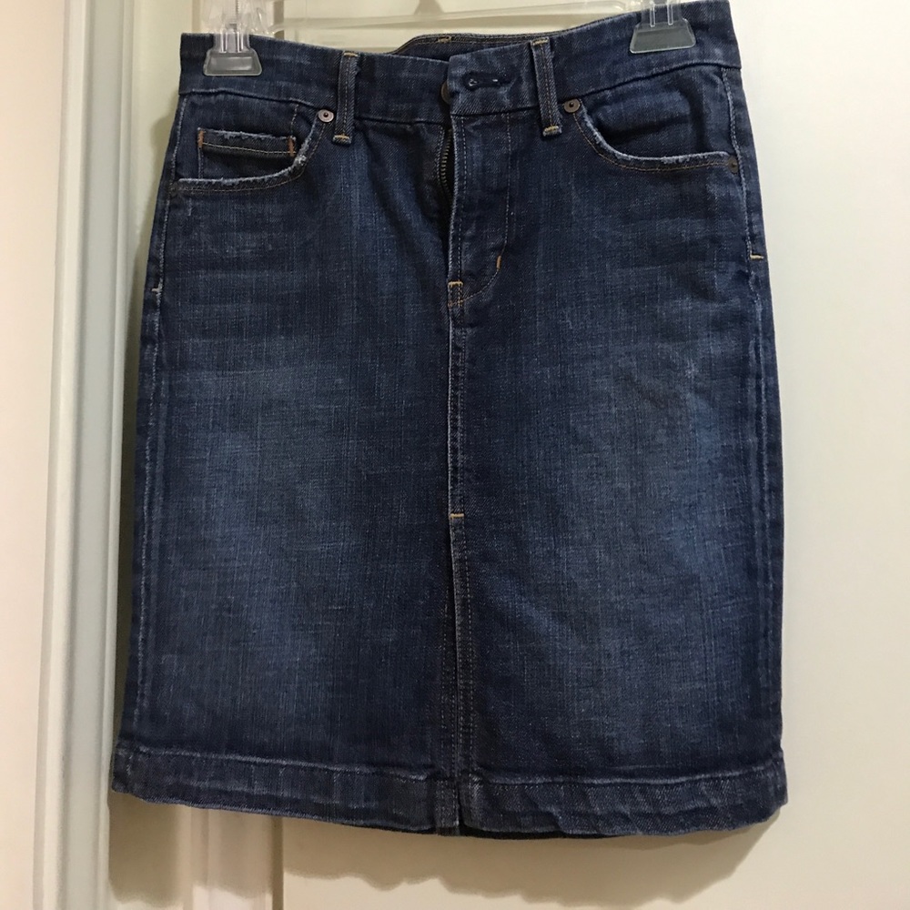 Cute knee length Jean skirt