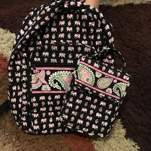 Vera Bradley Pink Elephant