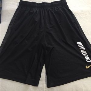 Colorado Buffaloes Shorts- Dry Fit