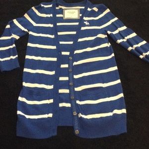 ABERCROMBIE &fitch long style cardigan sweater