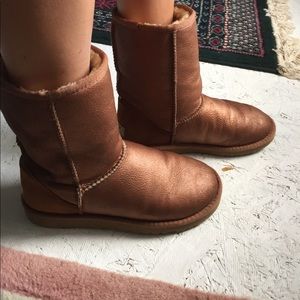 Metallic Short Ugg Boots