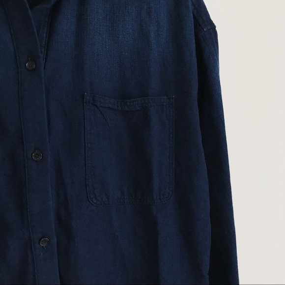 Vince Denim Button Down Shirt - Picture 4 of 8