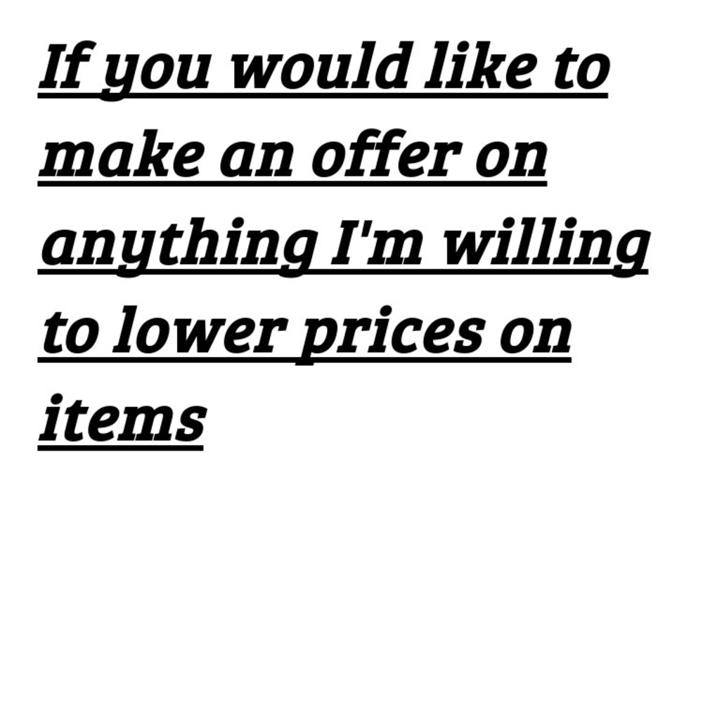 Items