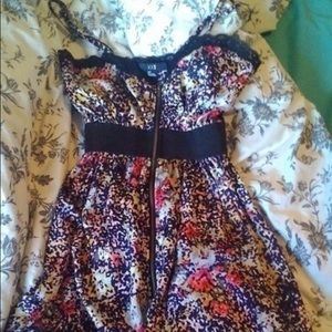 Short floral dress