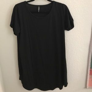 Black tshirt dress