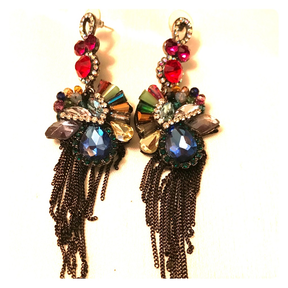 Multicolored earrings