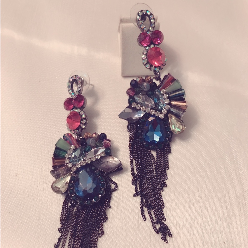 Multicolored earrings - Picture 2 of 4