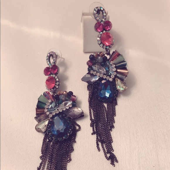 Multicolored earrings - Picture 2 of 4