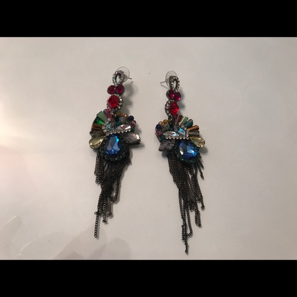 Multicolored earrings - Picture 3 of 4