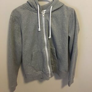 Grey hoodie