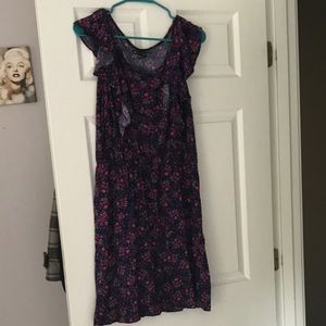 Gap floral dress size L!