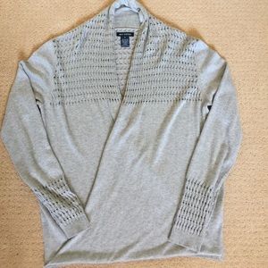 Max Edition cross-cross knitted sweater.