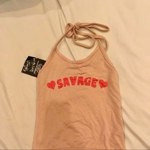 NWT Omighty "Savage" Halter