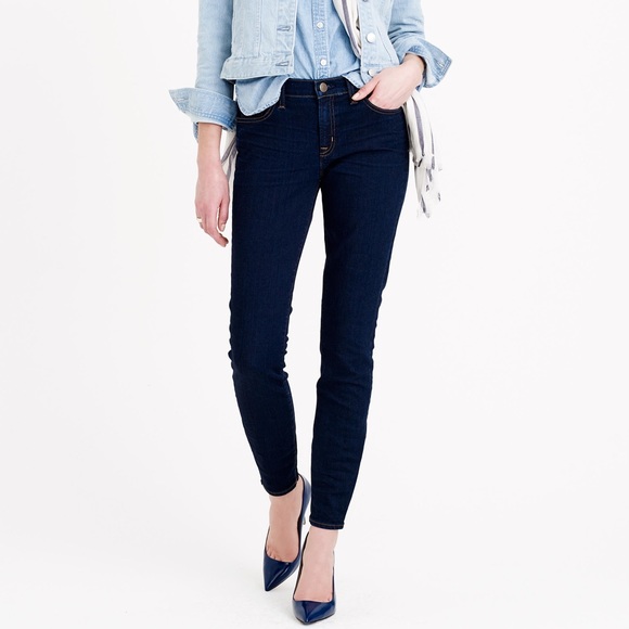 J. Crew Denim - J crew classic wash blue toothpick skinny ankle 28