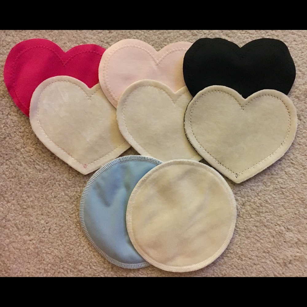 Bamboobies 8 Pack (4 Pair) in Assorted Colors. NEW