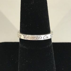 Tiffany & Co. Notes Band Sterling Silver