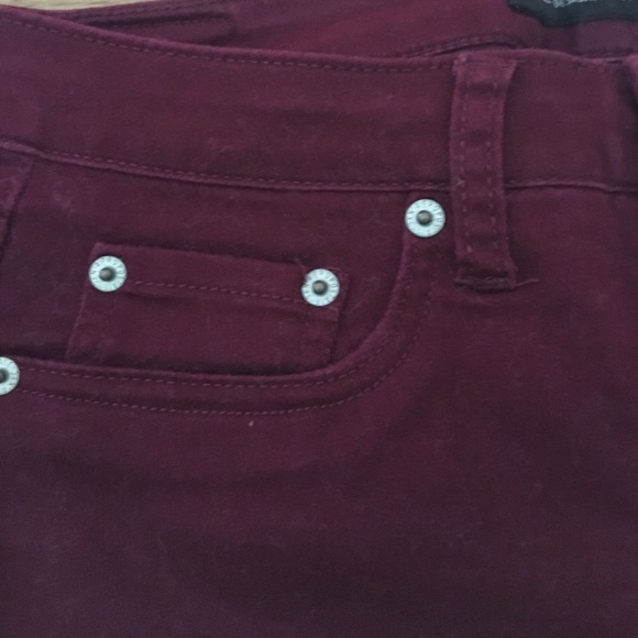 Maroon skinny jeans - Picture 3 of 6