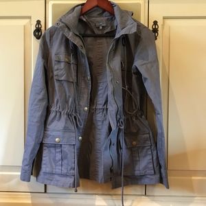 Market and Spruce Grey jacket