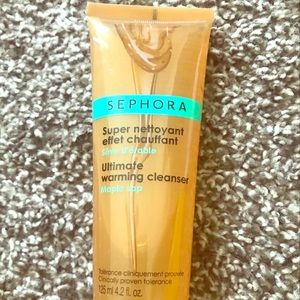 Sephora warming cleanser sealed