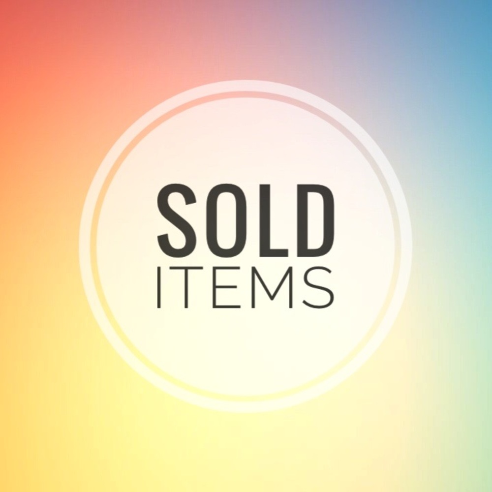 ✨ Sold Items Beyond This Point ✨
