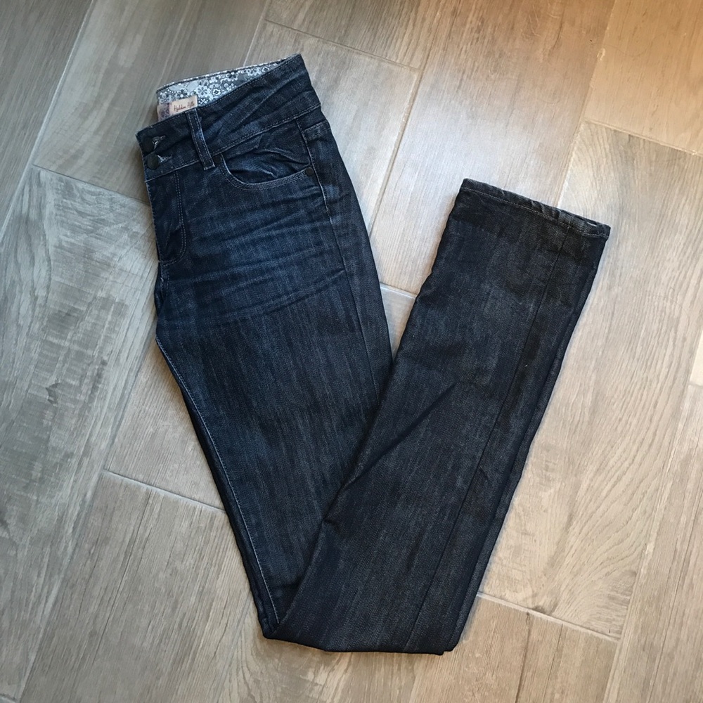 Paige Denim Straight Leg Jeans