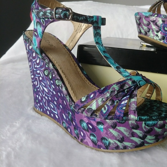 Peacock platform wedges by Diba - Picture 4 of 8