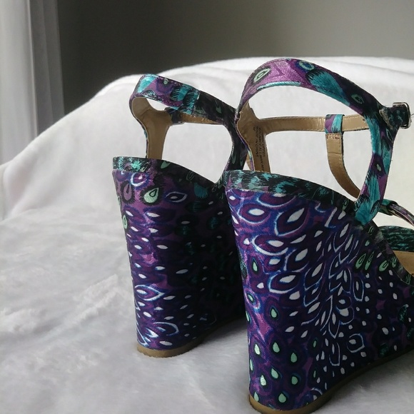 Peacock platform wedges by Diba - Picture 7 of 8