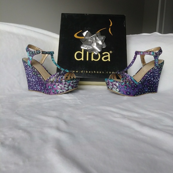 Peacock platform wedges by Diba - Picture 8 of 8