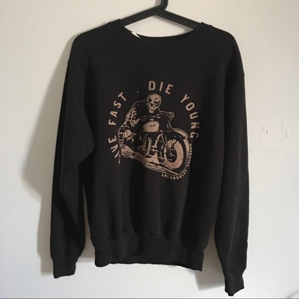 Brandy Melville black sweatshirt