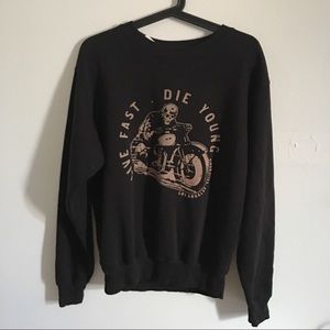 Brandy Melville black sweatshirt