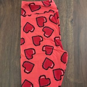 Vintage LulaRoe Valentine's Leggings