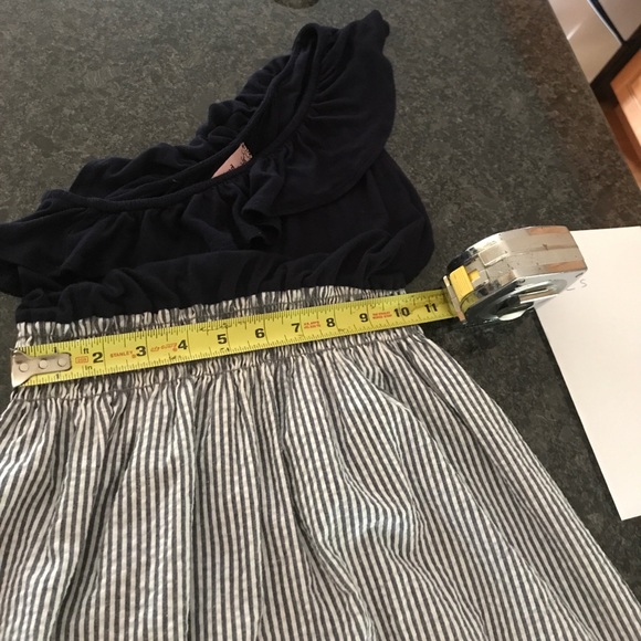 ๐HOST PICK! ๐ Navy blue and white gingham dress - Picture 4 of 5