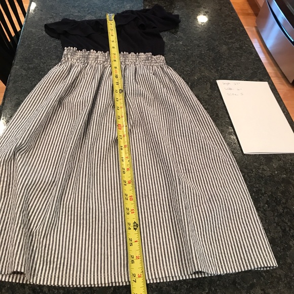 ๐HOST PICK! ๐ Navy blue and white gingham dress - Picture 5 of 5