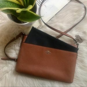 COACH Crossbody East / West Bag With Pop Up Pouch