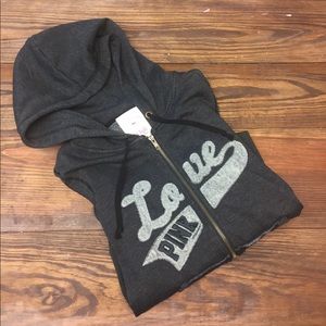 PINK by Victoria's Secret Zip Up Hooded Sweater
