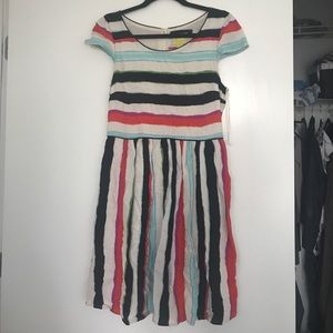 Maeve striped summer dress (Anthropologie)