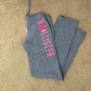 Grey hollister sweats