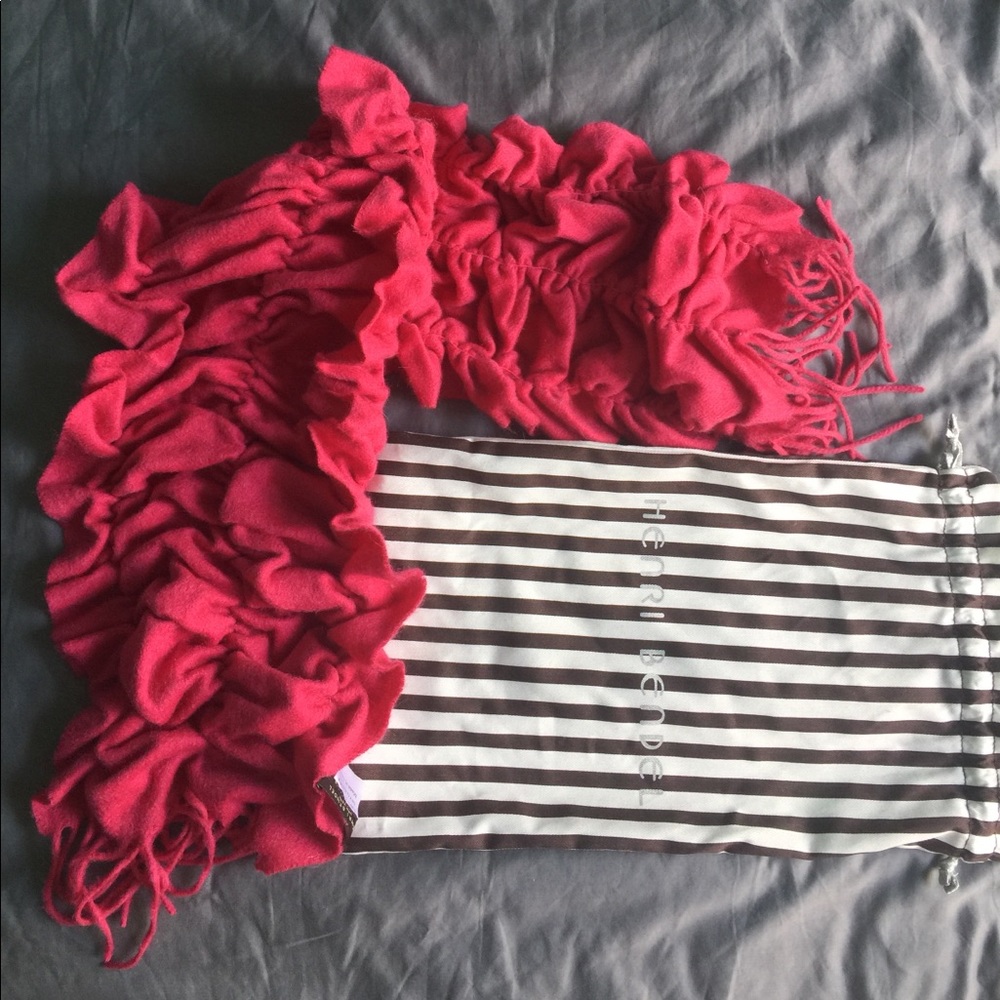 Henri Bendel 100% Cashmere Scarf