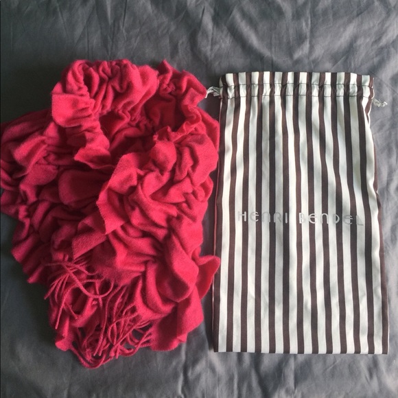 Henri Bendel 100% Cashmere Scarf - Picture 2 of 3