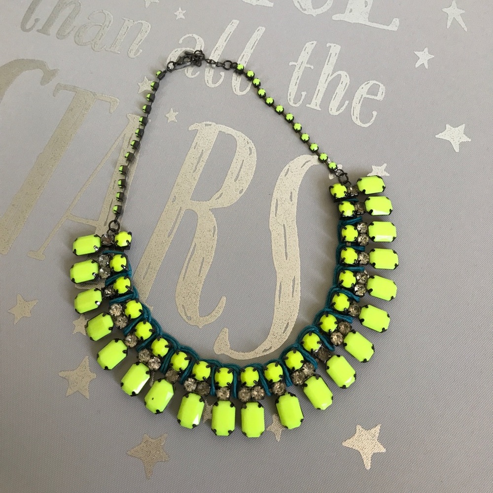 Beautiful neon color necklace