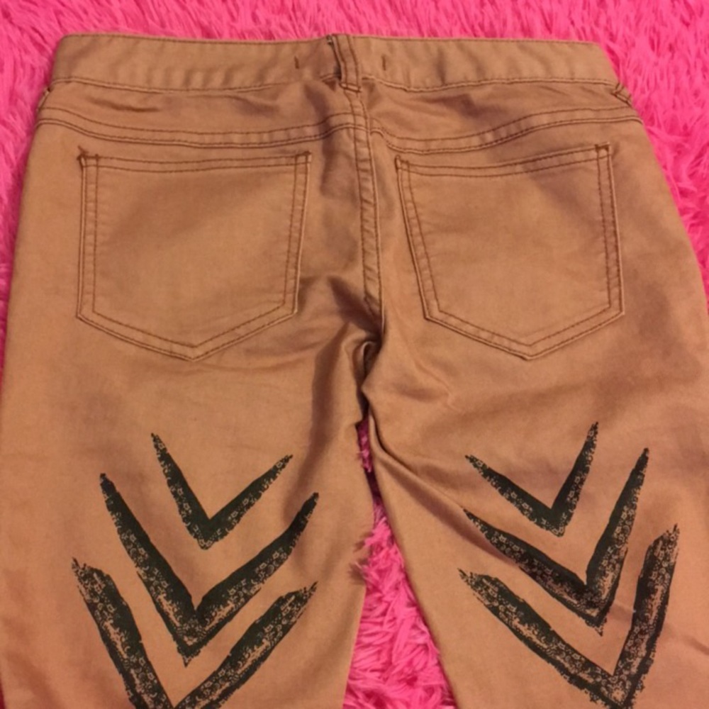 ♥️NEW FREE PEOPLE DUSTY ROSE JEANS SIZE: 25 - Picture 5 of 5