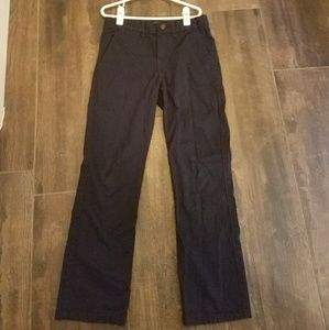 GAP Navy Slim Straight Fit School/Dress Pants 8