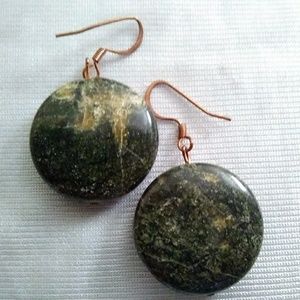 Rain Forest Jasper earrings