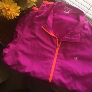 CHAMPION elite M Neon Purple/Neon Pink Windbreaker