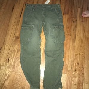 army green pants