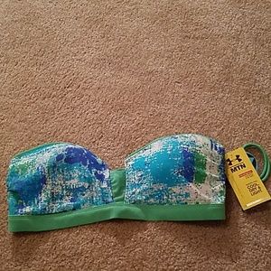 Underarmour Bandeau Bathing Suit Top