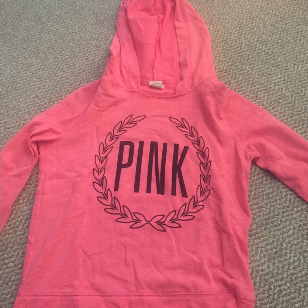 Pink victorias secret sweatshirt
