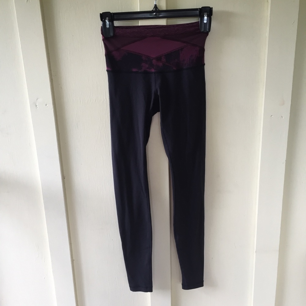 Lululemon Wunder Under Pants Leggings Black 8