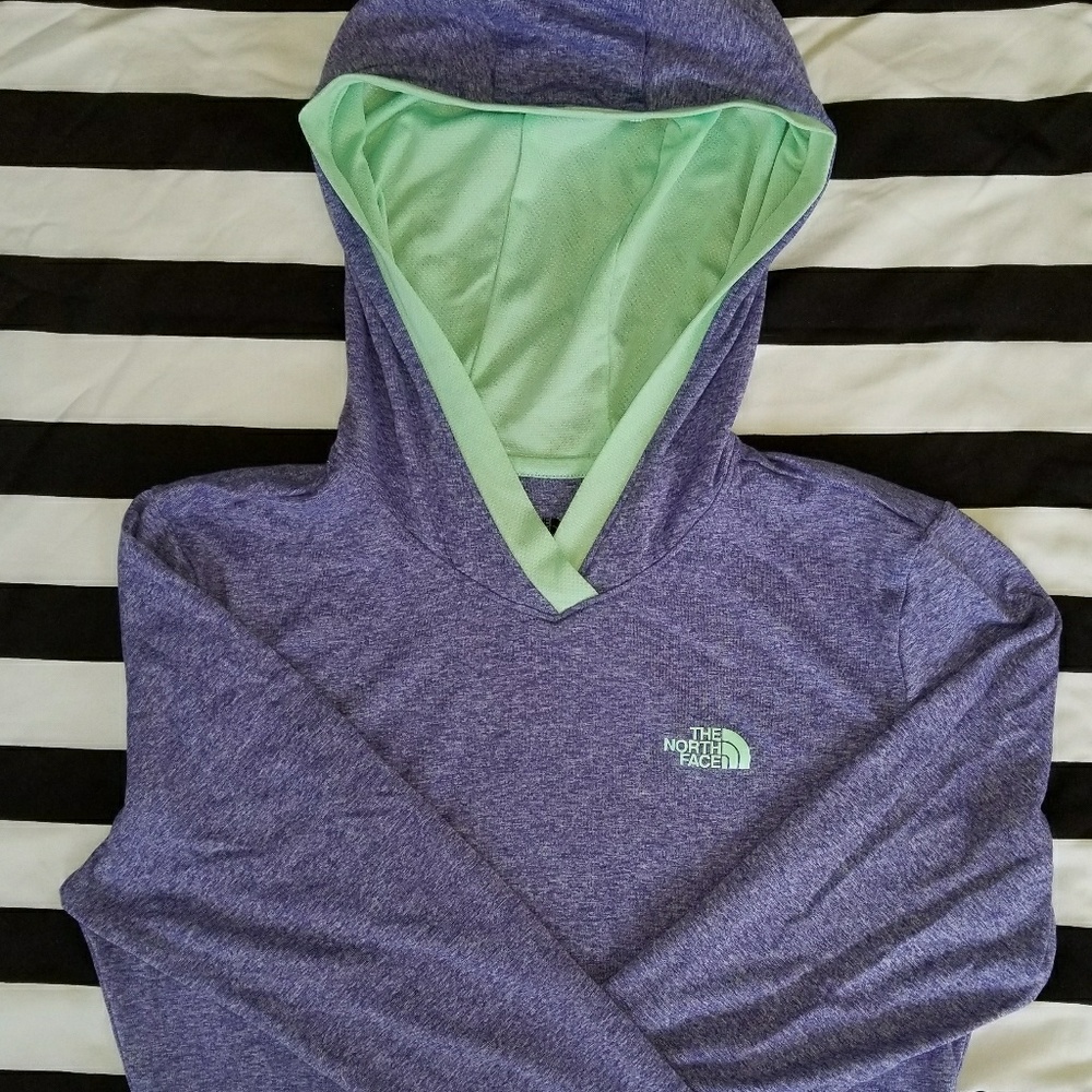 North Face, Teal blue/purple Sweatshirt