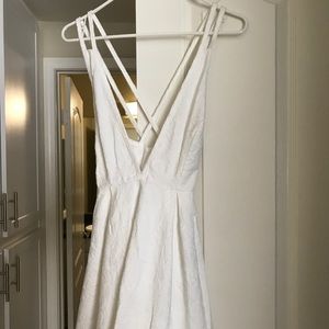 White Nasty Gal dress